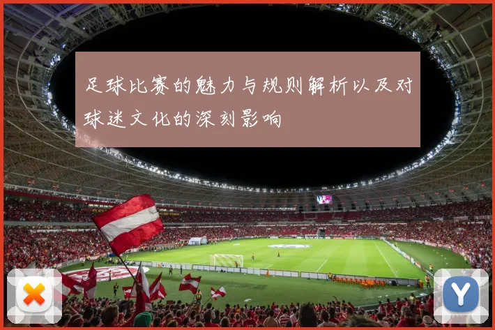 足球比赛的魅力与规则解析以及对球迷文化的深刻影响